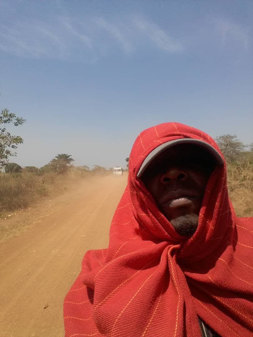 A rural dirt road connecting remote communities